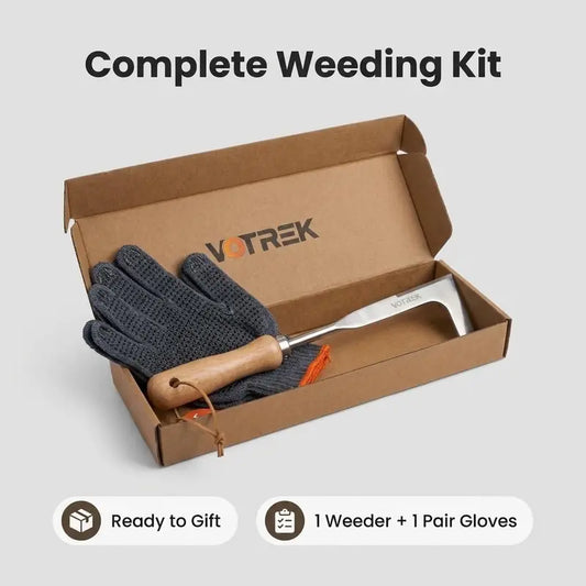 Crevice Weeder Tool - 3-Edge Stainless Steel Blade For Effortless Weed Removal