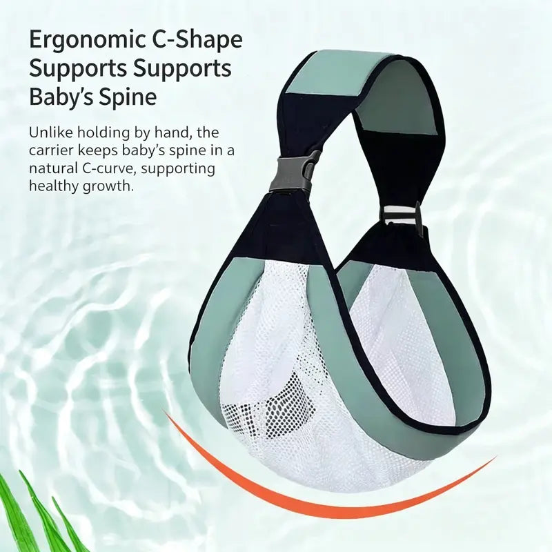 Hands-Free Breathable Baby Carrier Sling – Ultra-Lightweight & Ergonomic