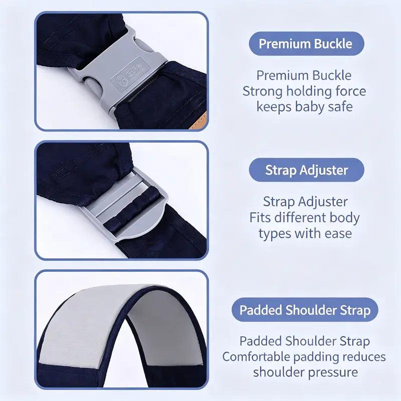 Hands-Free Breathable Baby Carrier Sling – Ultra-Lightweight & Ergonomic