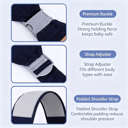 Hands-Free Breathable Baby Carrier Sling – Ultra-Lightweight & Ergonomic