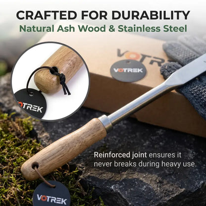 Crevice Weeder Tool - 3-Edge Stainless Steel Blade For Effortless Weed Removal