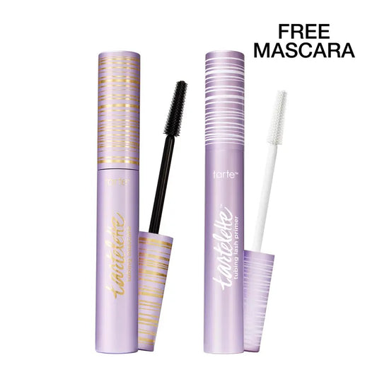Tubing Mascara & Primer Duo: Instant 24H Lash Extension Without Smudging or Tugging