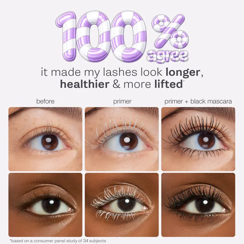 Tubing Mascara & Primer Duo: Instant 24H Lash Extension Without Smudging or Tugging