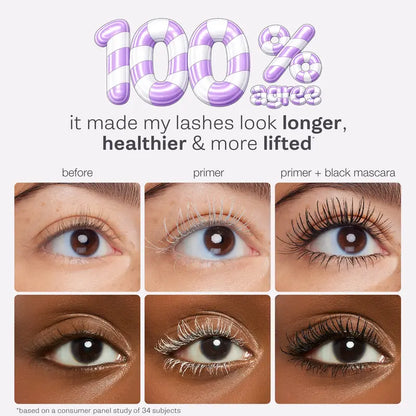 Tubing Mascara & Primer Duo: Instant 24H Lash Extension Without Smudging or Tugging