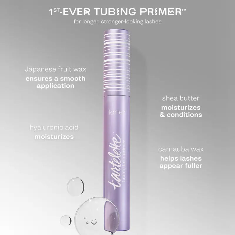 Tubing Mascara & Primer Duo: Instant 24H Lash Extension Without Smudging or Tugging