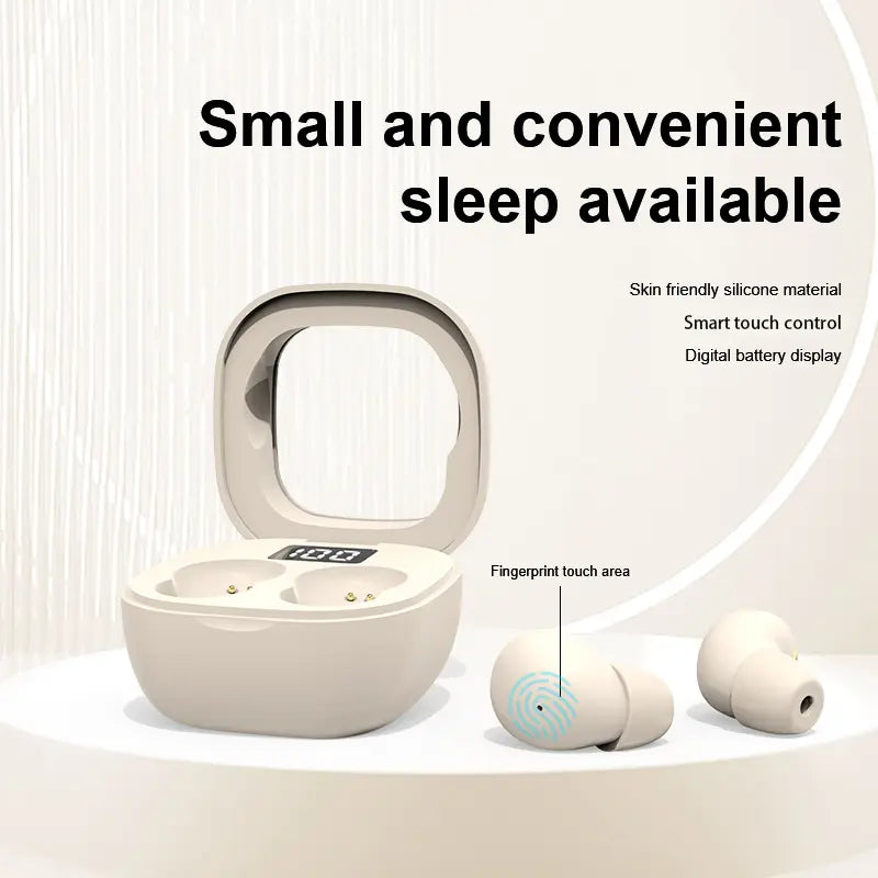 Ultra-Small Invisible Sleep Earbuds: Zero-Pressure Comfort for Side Sleepers & Deep Rest