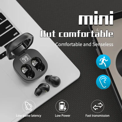 Ultra-Small Invisible Sleep Earbuds: Zero-Pressure Comfort for Side Sleepers & Deep Rest